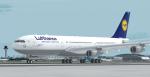 FSX/P3D Lufthansa (D-AIBE) Thomas Ruth A340-200 Texture